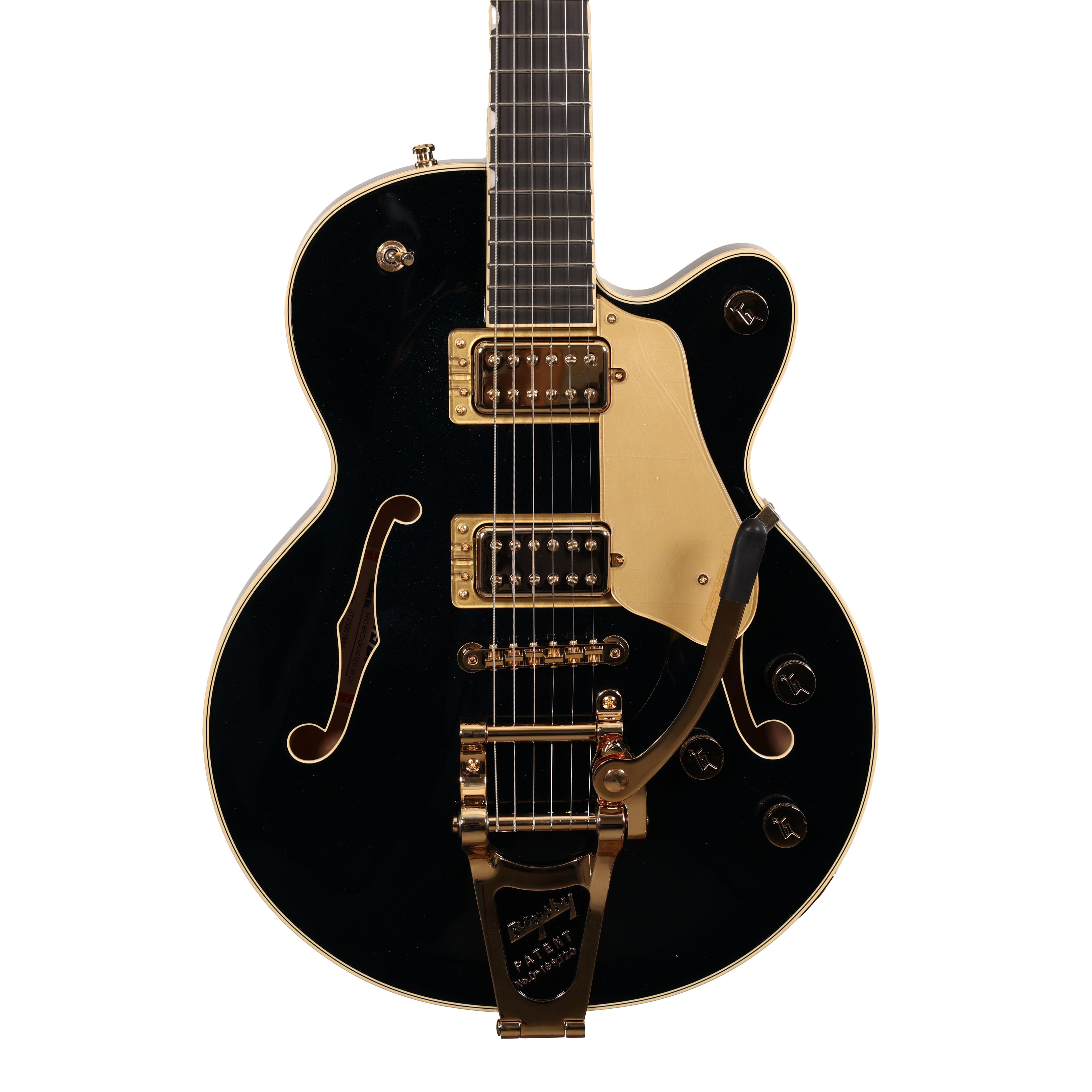 Gretsch Broadkaster Jr LX Center Block Bigsby Guitar In Mdnight